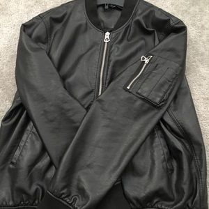 H & M Faux Leather Jacket